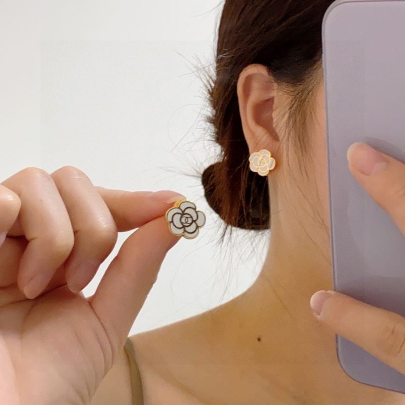 Ch*el earrings